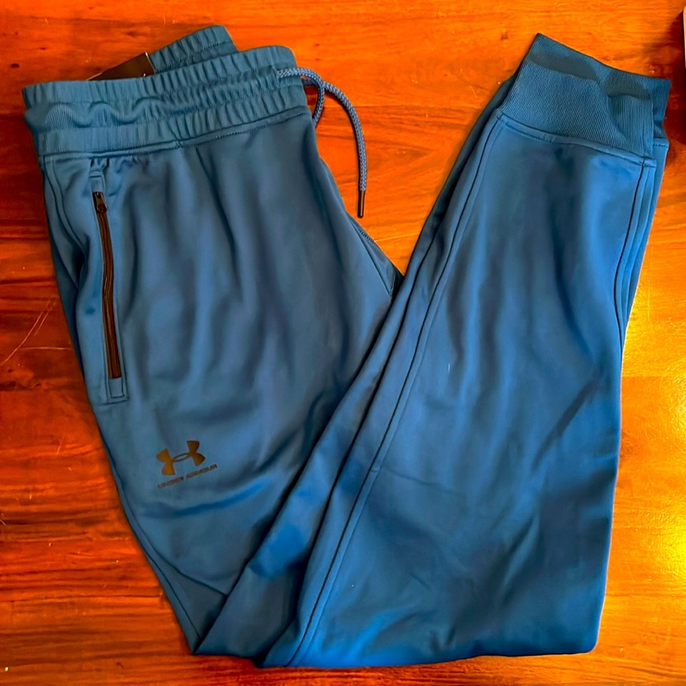 NWT DARK TEAL UNDER ARMOUR JOGGERS